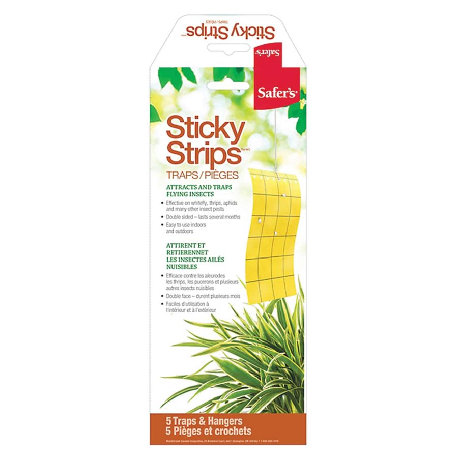 Safer\'s Sticky Strips 5 Pack