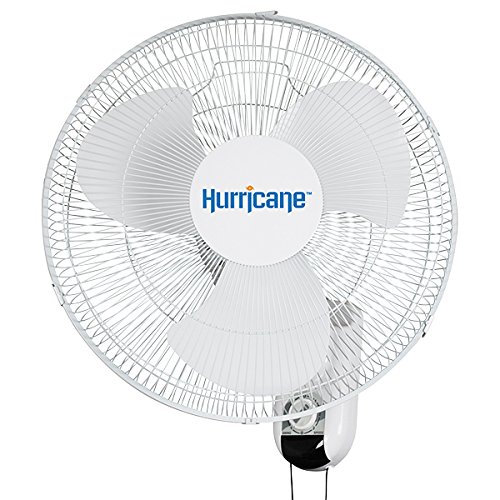 Hurricane Classic Oscillating Wall Mount Fan 16"