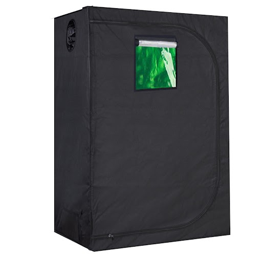 GROWERBASICS HORTICULTURAL TENT 2\' X 4\' X 6\' / 120X60X180--22MM POLE